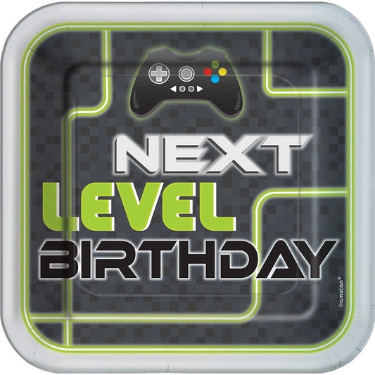 Level Up Square Plates, 9"