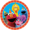 Sesame Street Round Plates, 9"