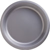 Silver Big Party Pack Plastic Plates, 7"