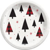 Warm & Cozy Round Plates, 6 3/4"