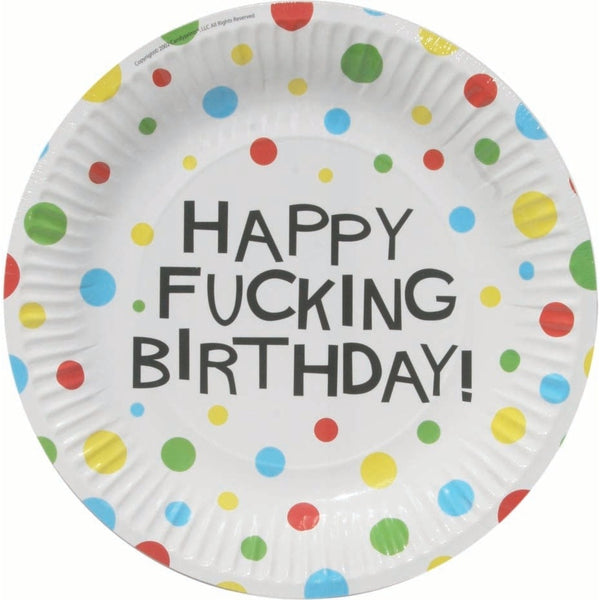 7" Plate - X-Rated Birthday