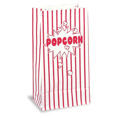 Popcorn Paper Party Bags, 10 Count
