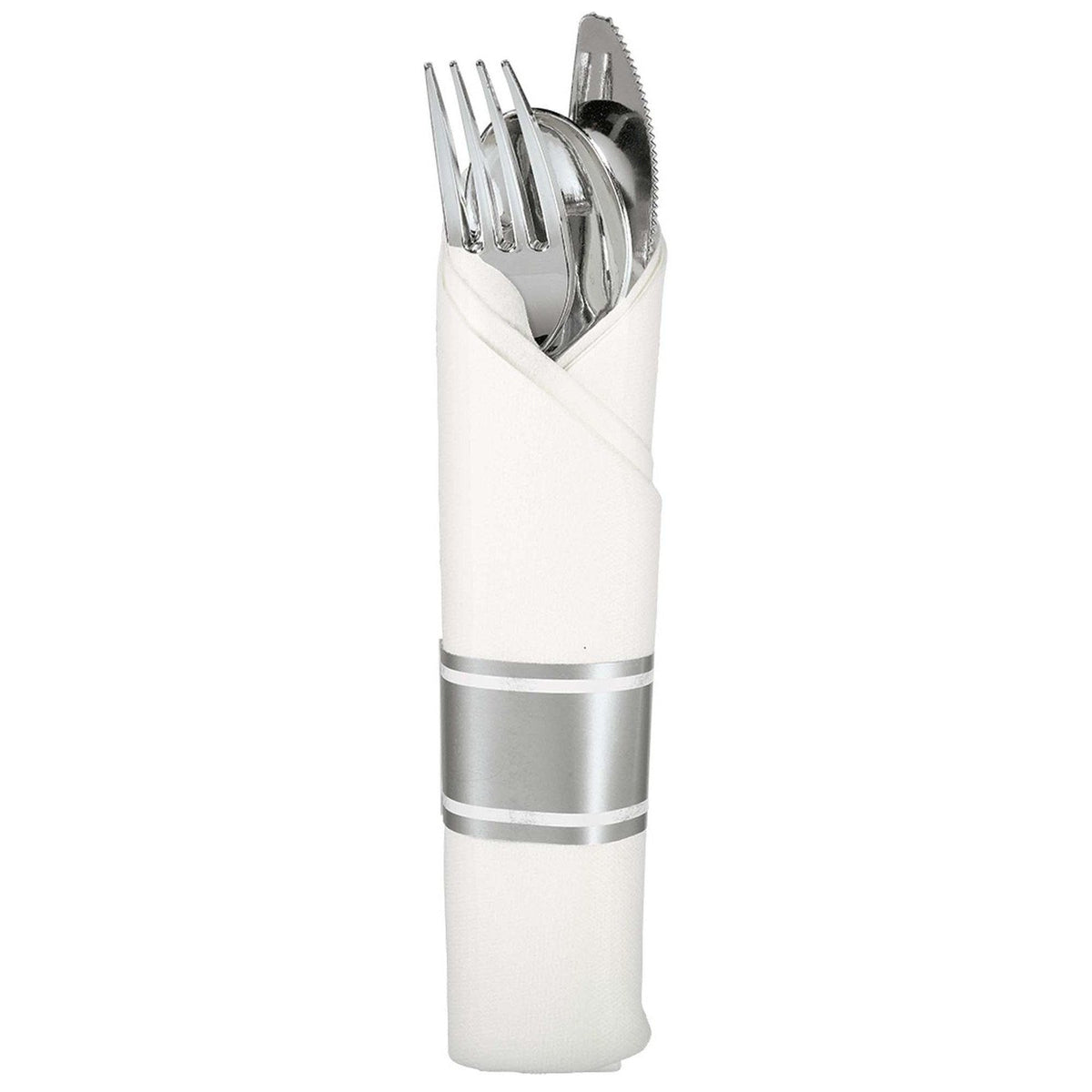 Premium Cutlery Rolled W/Napkin