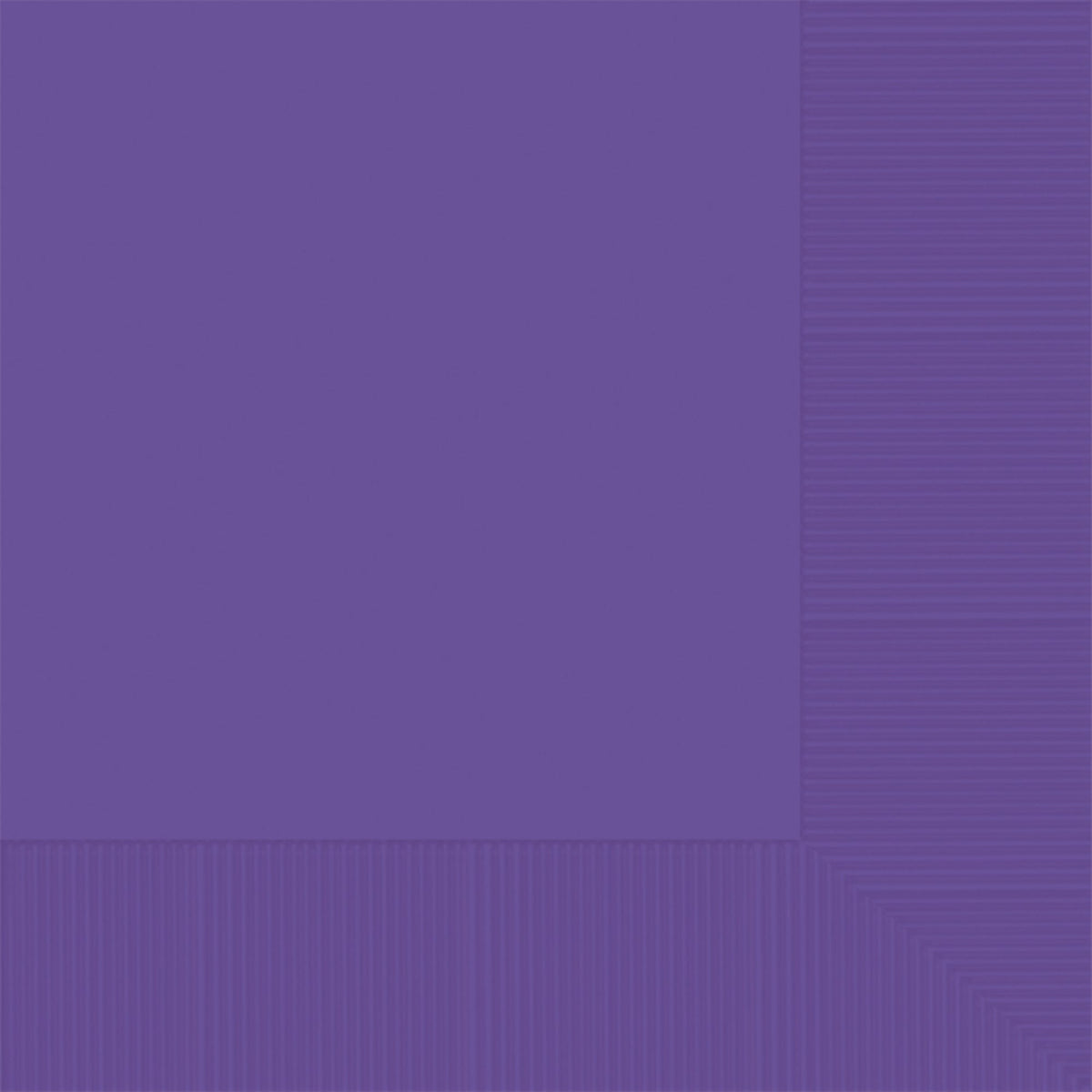 Purple 2-Ply Luncheon Napkins, 50 Count