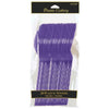 Purple Plastic Spoons 20 Count