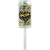 Push Up Confetti Popper - Black, Silver, Gold