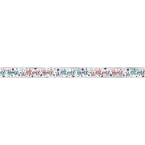 Red, White & Blue " Welcome Home" Banner
