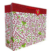 Red & White Candycane Extra Large Horizontal Bag