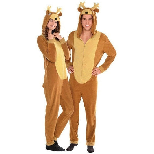 Reindeer Zipster - Adult Small /Medium