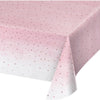 Rose All Day Plastic Tablecloth