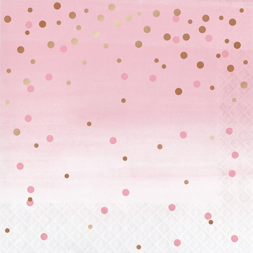 Rose All Day Polka Dot Napkins