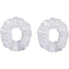 White Scrunchies