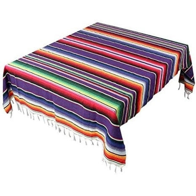 Serape Fabric Tablecover 60" X 80"