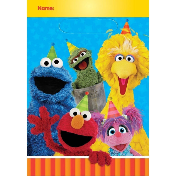 Sesame Street?½ Folded Loot Bags