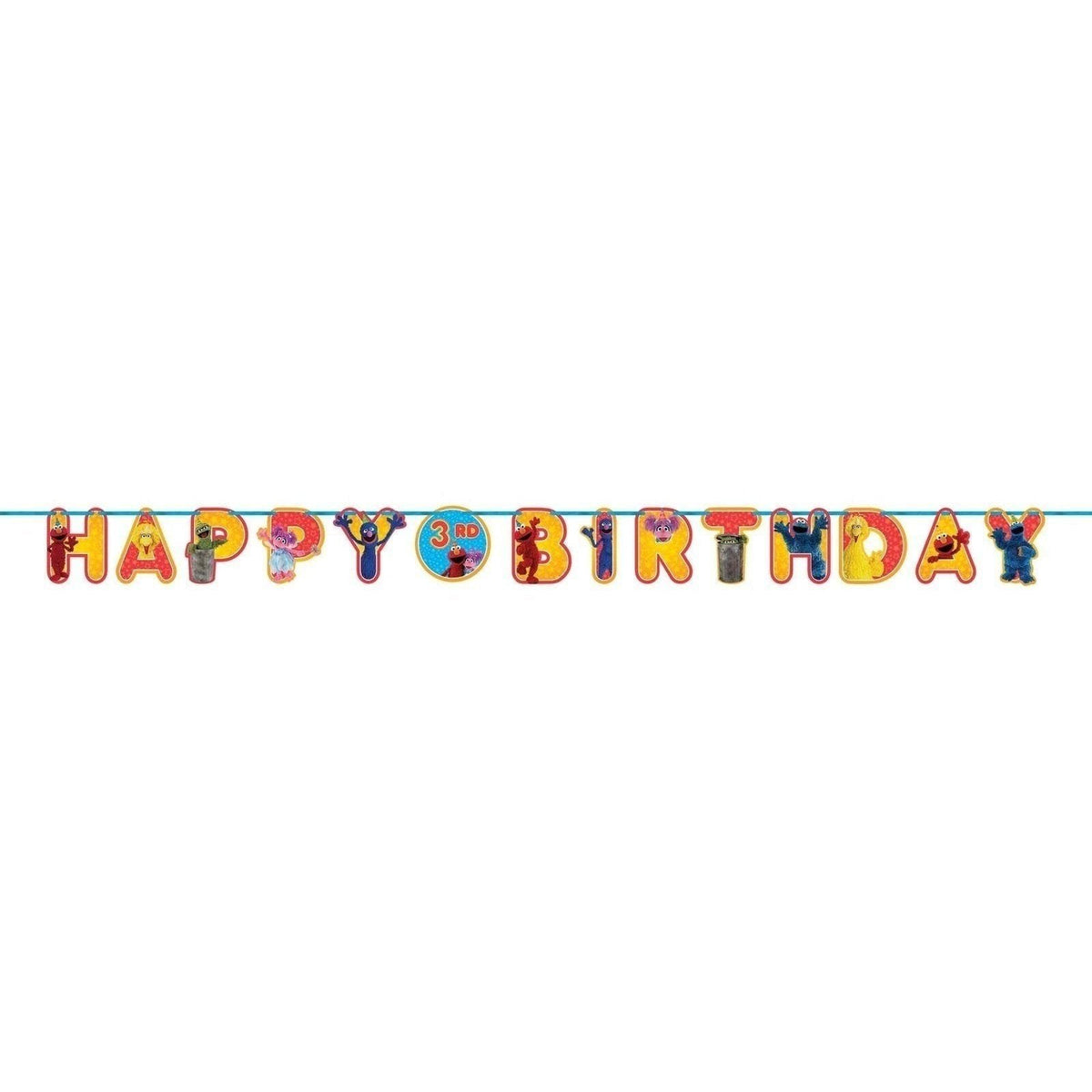 Sesame Street?½ Ribbon Letter Banner