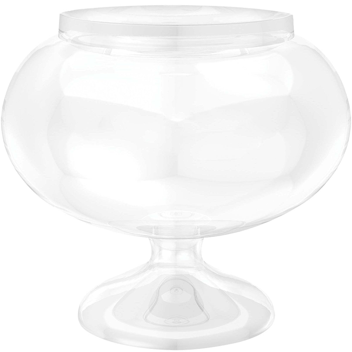 Short Round Pedestal Jar