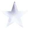 Silver Bulk Foil Star Cutouts, 12"