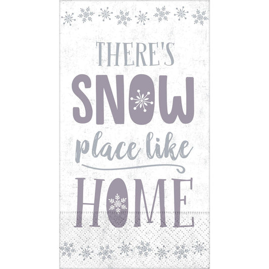 Snow Place Like Home Guest Towels