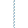 Solid Color High Count Paper Straws, 40 Count - Assorted