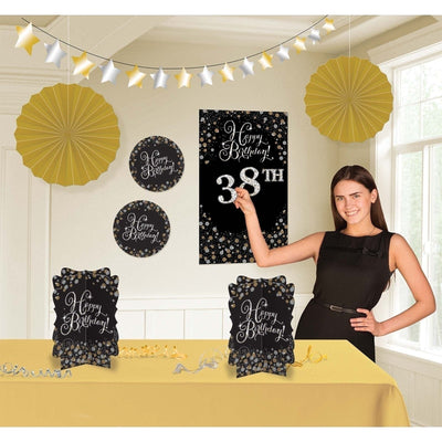 Sparkling Celebration Add-Any-Age Room Decoration Kit