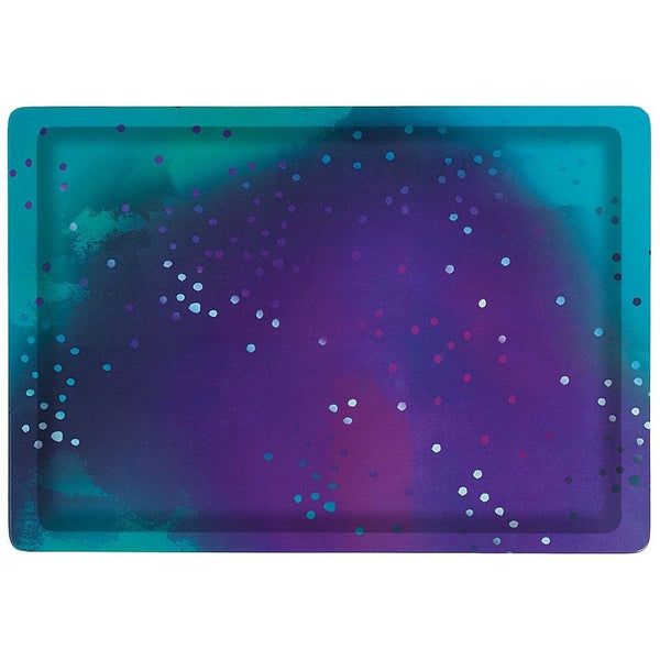 Sparkling Sapphire Melamine Serving Tray