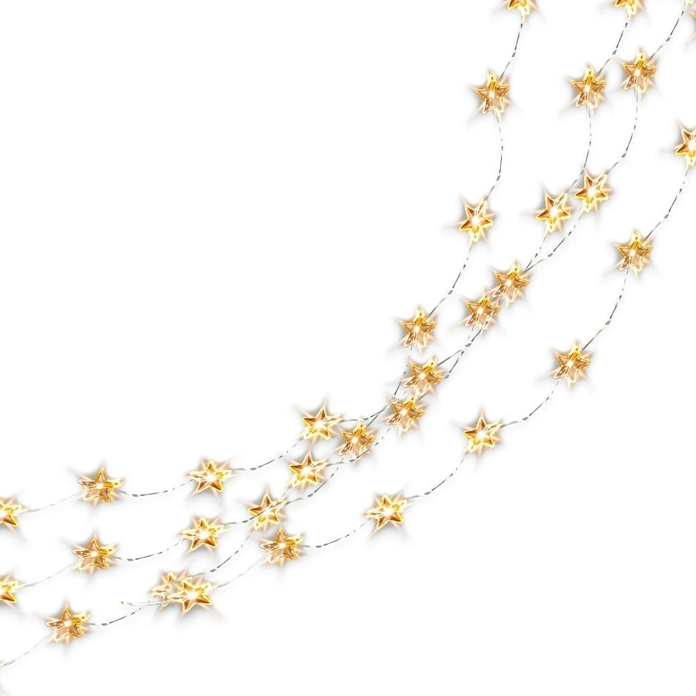 Star Battery Operated Led Fairy String Lights