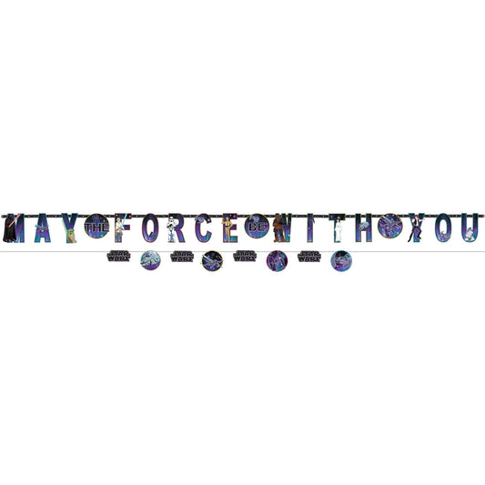 Star Wars Galaxy Of Adventures Jumbo Letter Banner Kit