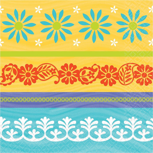 Summer Fiesta Beverage Napkins