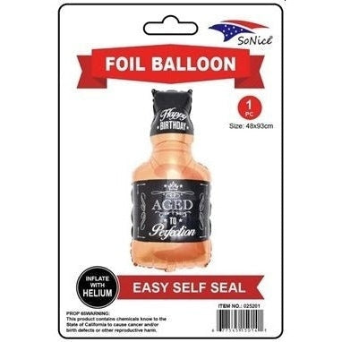 Aged To PerfeCountion Bottle Foil Supershape Balloon