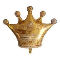 Super Shape Foil Balloon Gold Crown