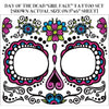 Tattoo - Face Day Of Dead Female