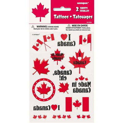 Tattoos - Canada Day Leaf