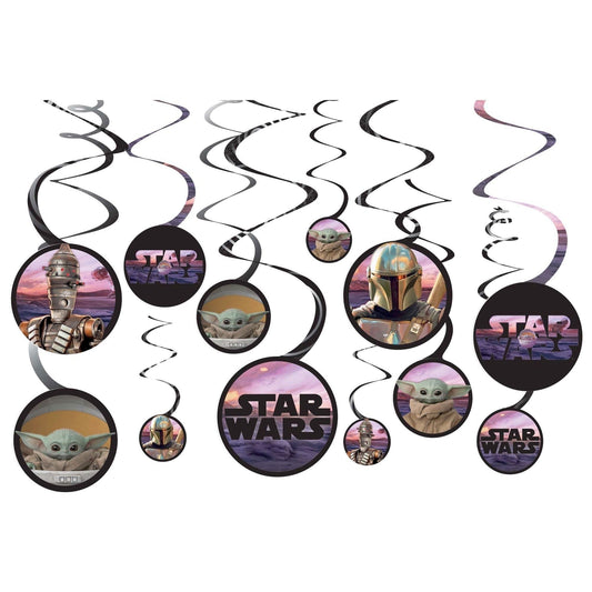 The Mandalorian - The Child Spiral Decorations
