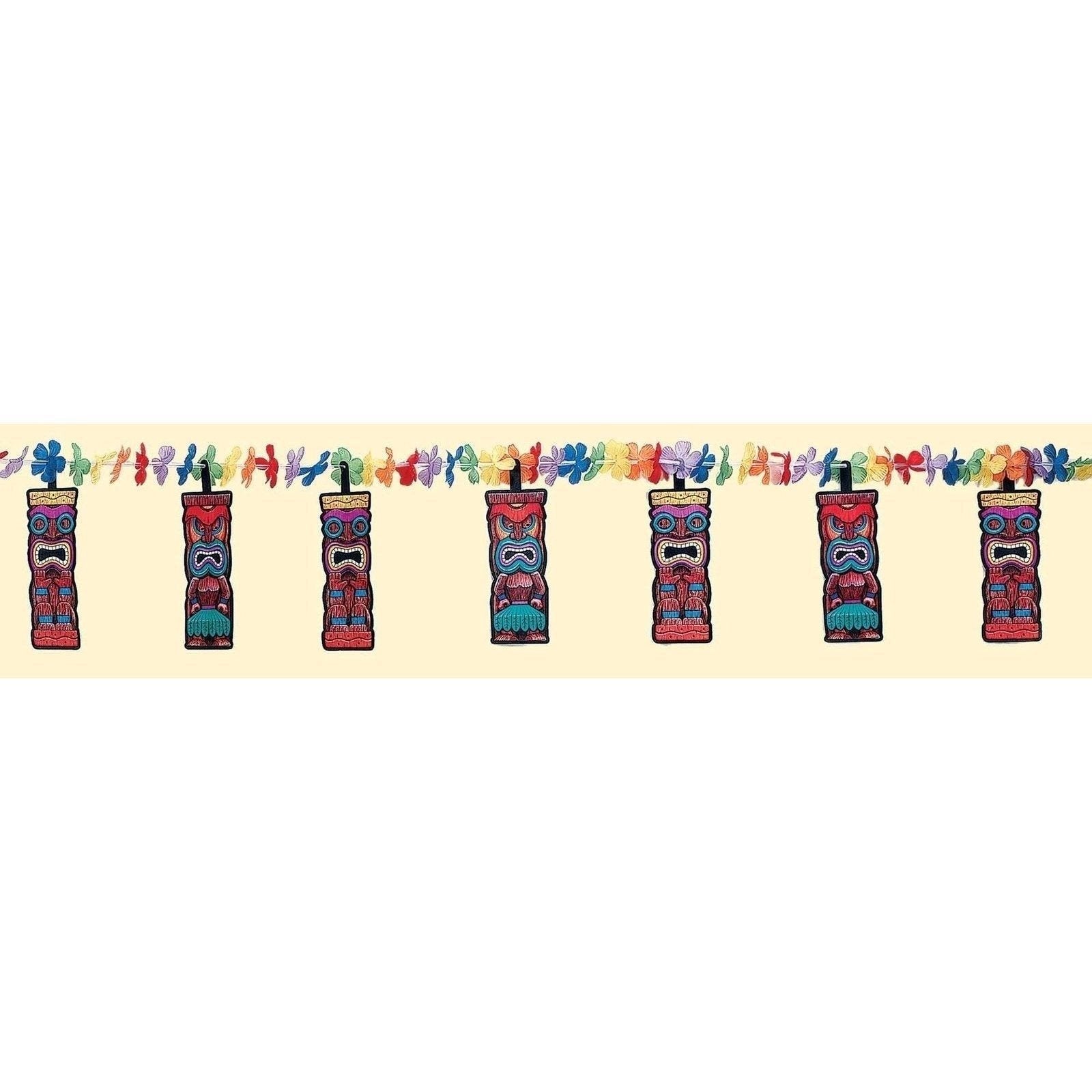 Tiki Flower Lei Garland
