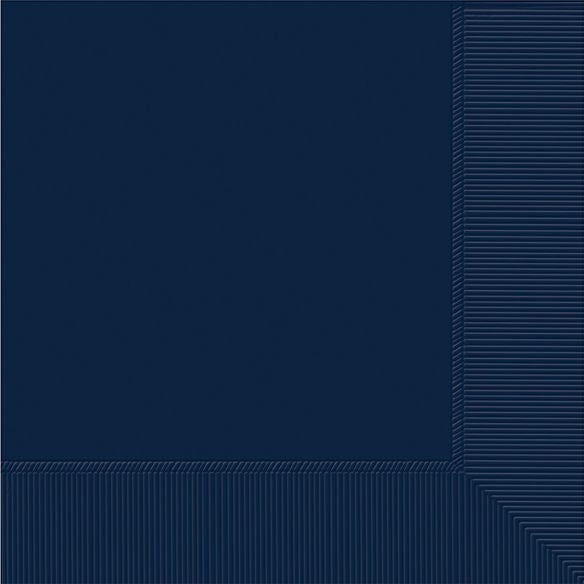True Navy Beverage 2-Ply Napkins, 50 Count