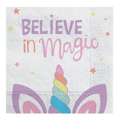 Unicorn Party Luncheon Napkins