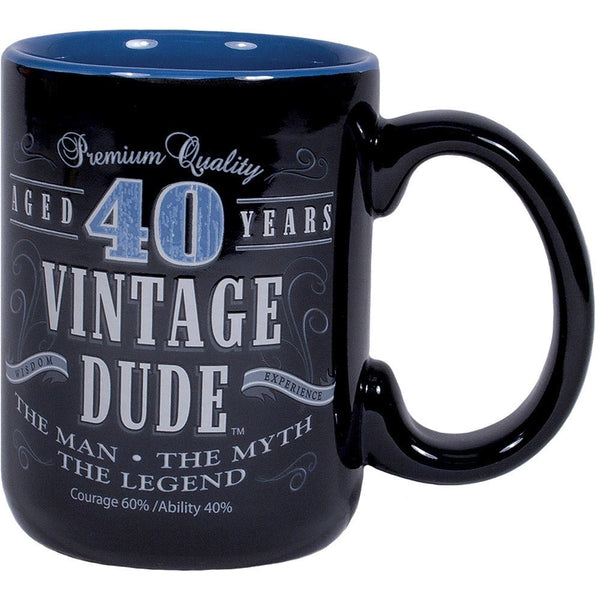 Vintage Dude 40Th Birthday Coffee Mug