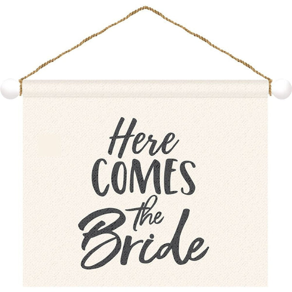 Wedding Ceremony Large Canvas Sign