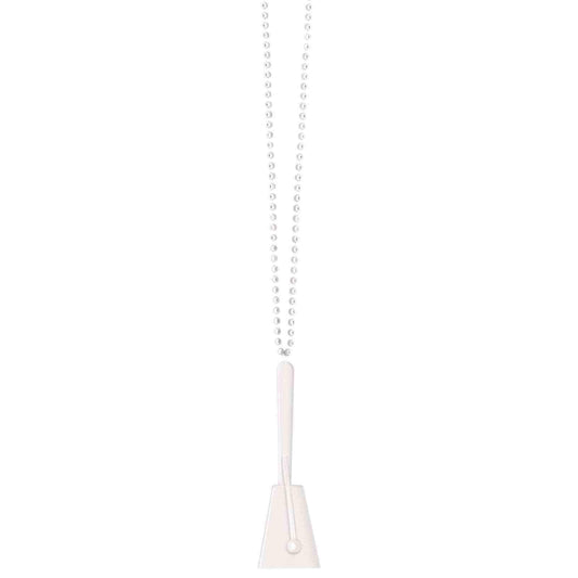 White Clacker Necklace