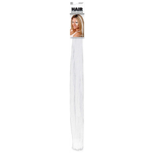 White Hair Extension