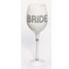 Wine Glass - Bling Bride White