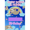 Yard Sign - Fill-In-The-Blank Sloth Birthday