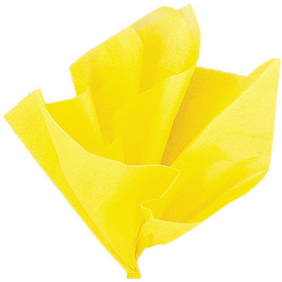 Yellow Tissue Sheets, 10 Count